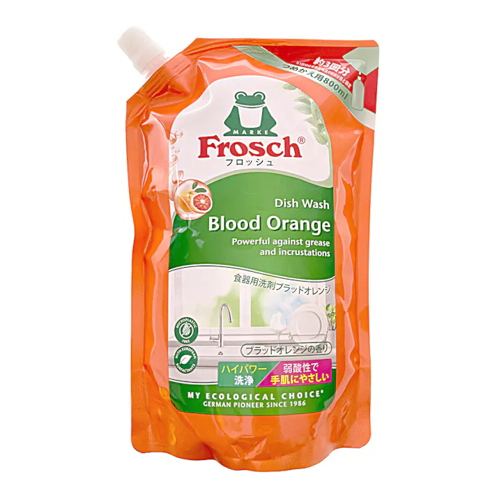 フロッシュ 食器用洗剤 ブラッドオレンジ 詰替 800ml