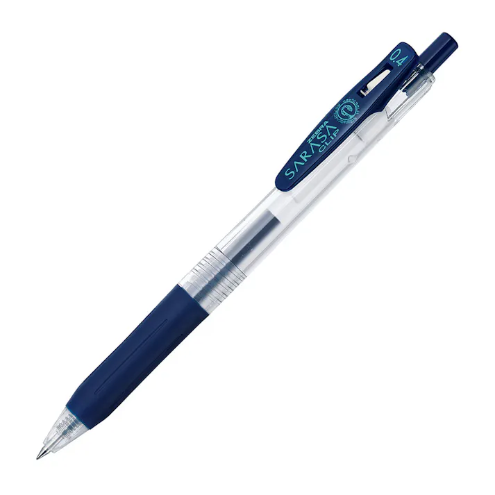 ゼブラ ジェルボールペン サラサクリップ 0.4mm ブルーブラック