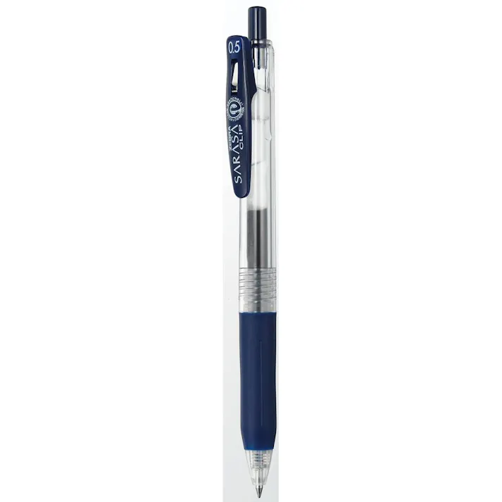 ゼブラ ジェルボールペン サラサクリップ 0.5mm ブルーブラック
