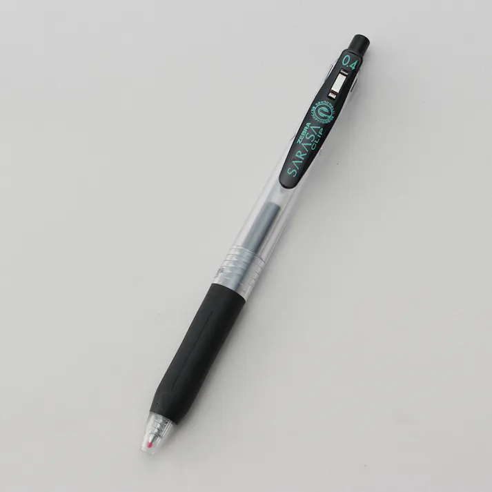 ゼブラ ジェルボールペン サラサクリップ 0.4mm 黒 5本入