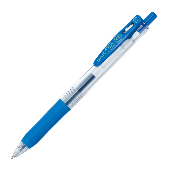 ゼブラ ジェルボールペン サラサクリップ 0.4mm コバルトブルー