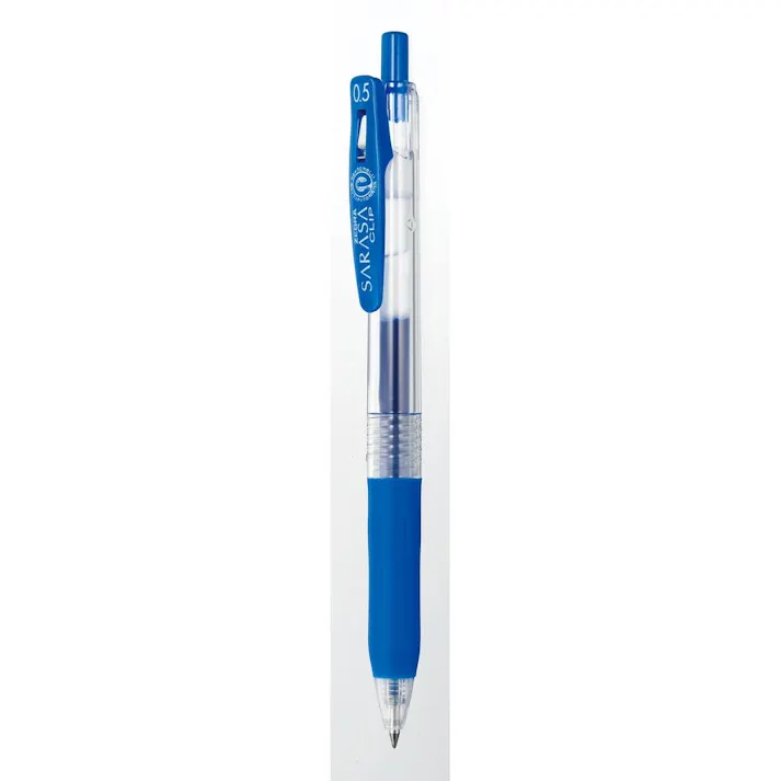 ゼブラ ジェルボールペン サラサクリップ 0.5mm コバルトブルー