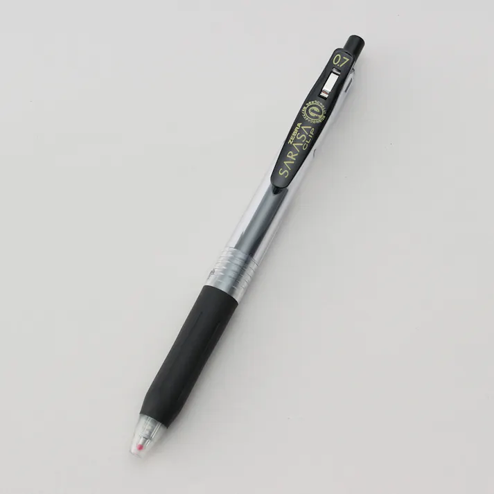 ゼブラ ジェルボールペン サラサクリップ 0.7mm 黒 5本入