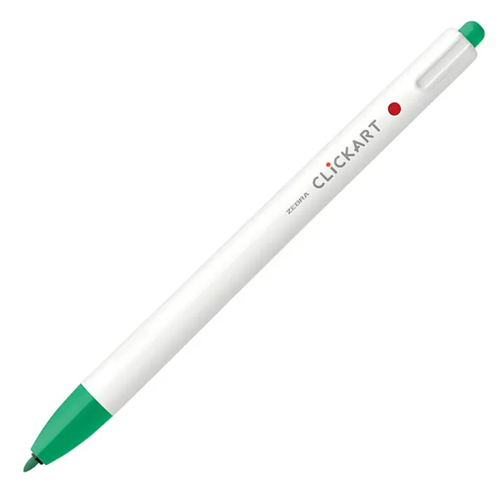 ゼブラ クリッカート 緑 単品