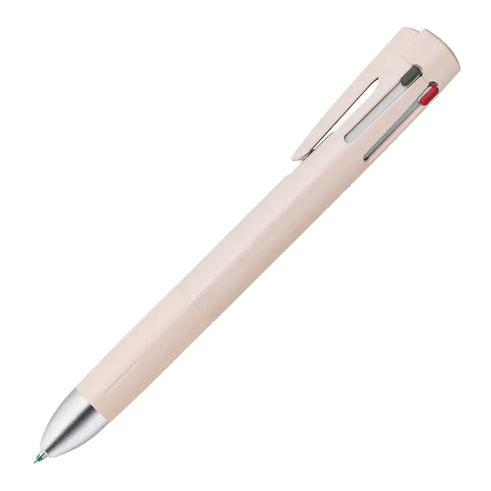 ゼブラ 多機能ペン ブレン4+S 0.5mm グレージュ