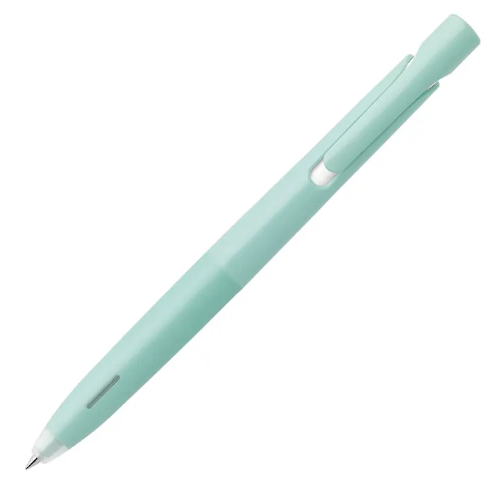 ゼブラ エマルジョンボールペン ブレン 0.5mm 黒 ミントグリーン軸