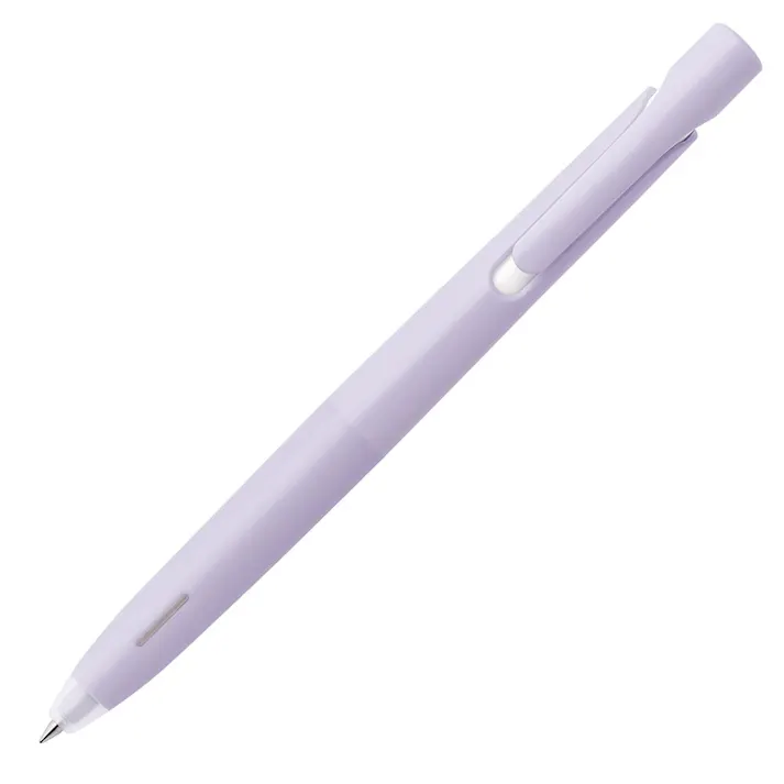 ゼブラ エマルジョンボールペン ブレン 0.5mm 黒 パープル軸