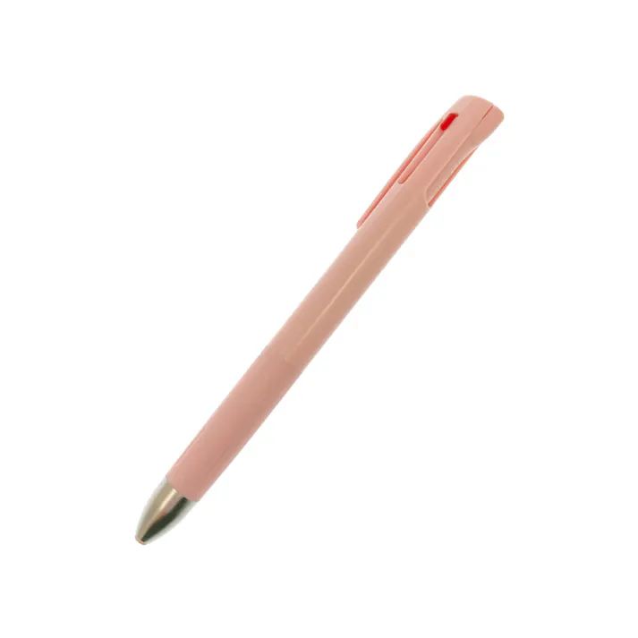 ゼブラ エマルジョンボールペン ブレン3色 0.5mm ピンク