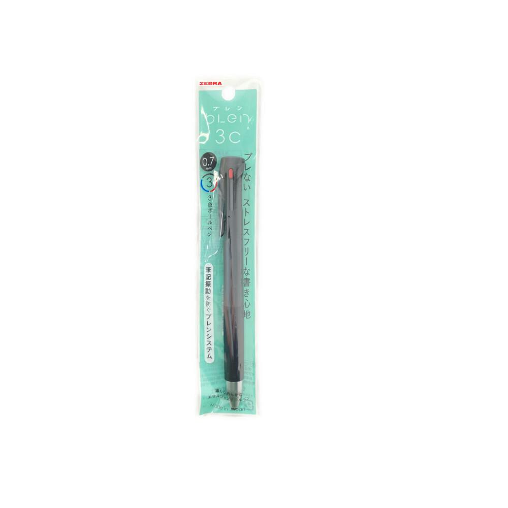 ゼブラ エマルジョンボールペン ブレン3色 0.7mm 黒 | 文房具 ゼブラ エマルジョンボールペン ブレン3色 0.7mm 黒 | 文房具