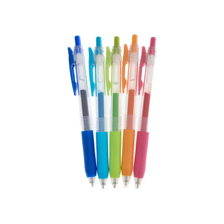 ゼブラ ジェルボールペン サラサクリップ 0.7mm 5色セット