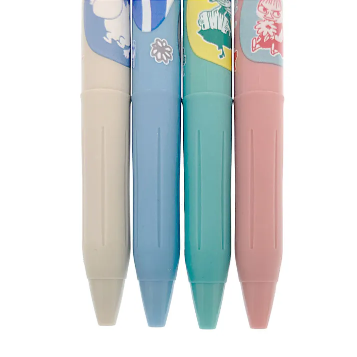 ゼブラ 限定サラサクリップ 0.5mm ムーミン ブラック 4本入