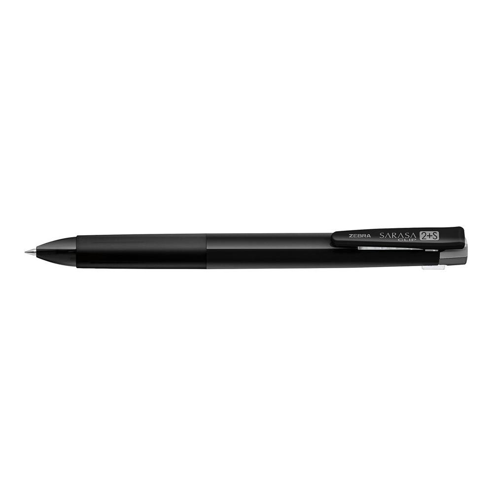 ゼブラ 多機能ペン サラサクリップ2＋S 0.4mm ブラック | 文房具・事務