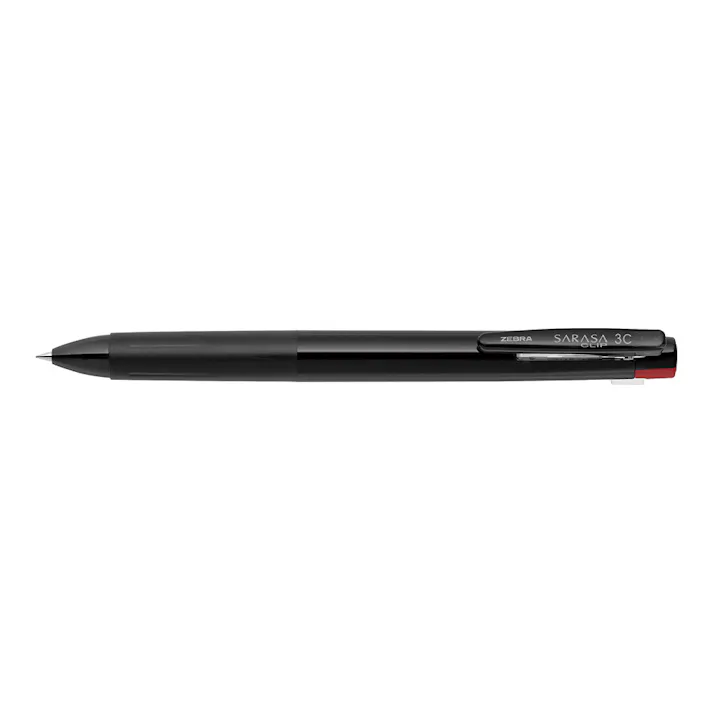 ゼブラ 3色ボールペン サラサクリップ3C 0.5mm 黒