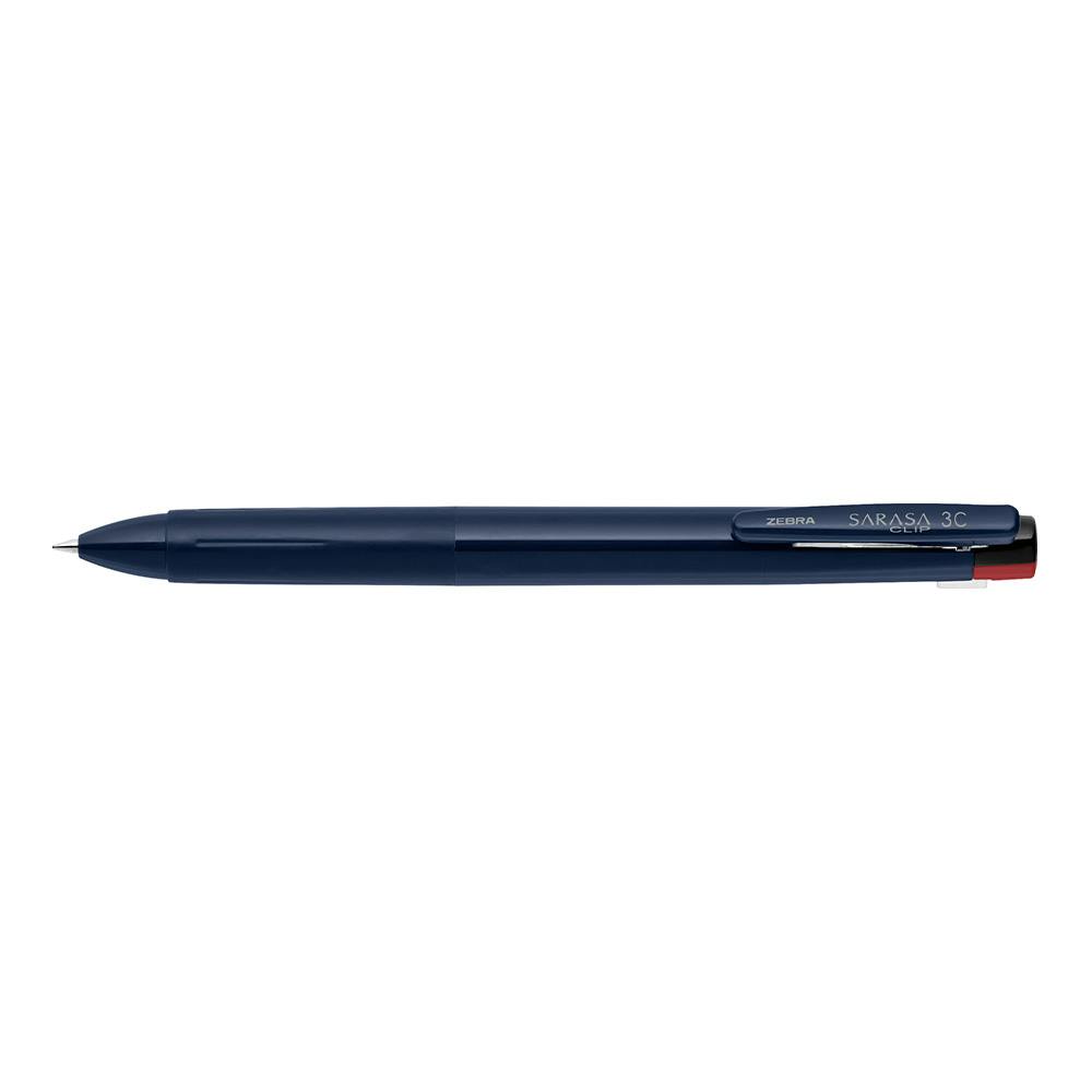 ゼブラ 3色ボールペン サラサクリップ3C 0.5mm 紺 | 文房具・事務用品