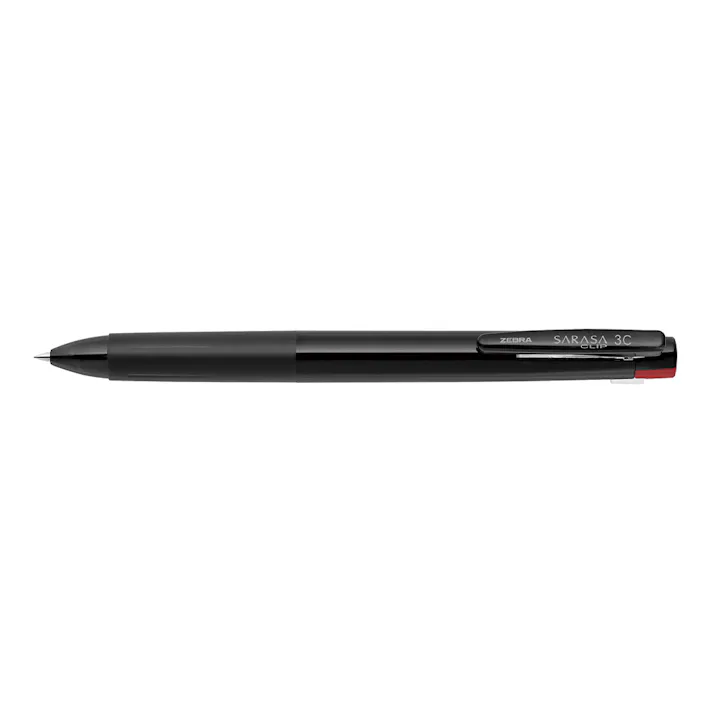 ゼブラ 3色ボールペン サラサクリップ3C 0.4mm 黒
