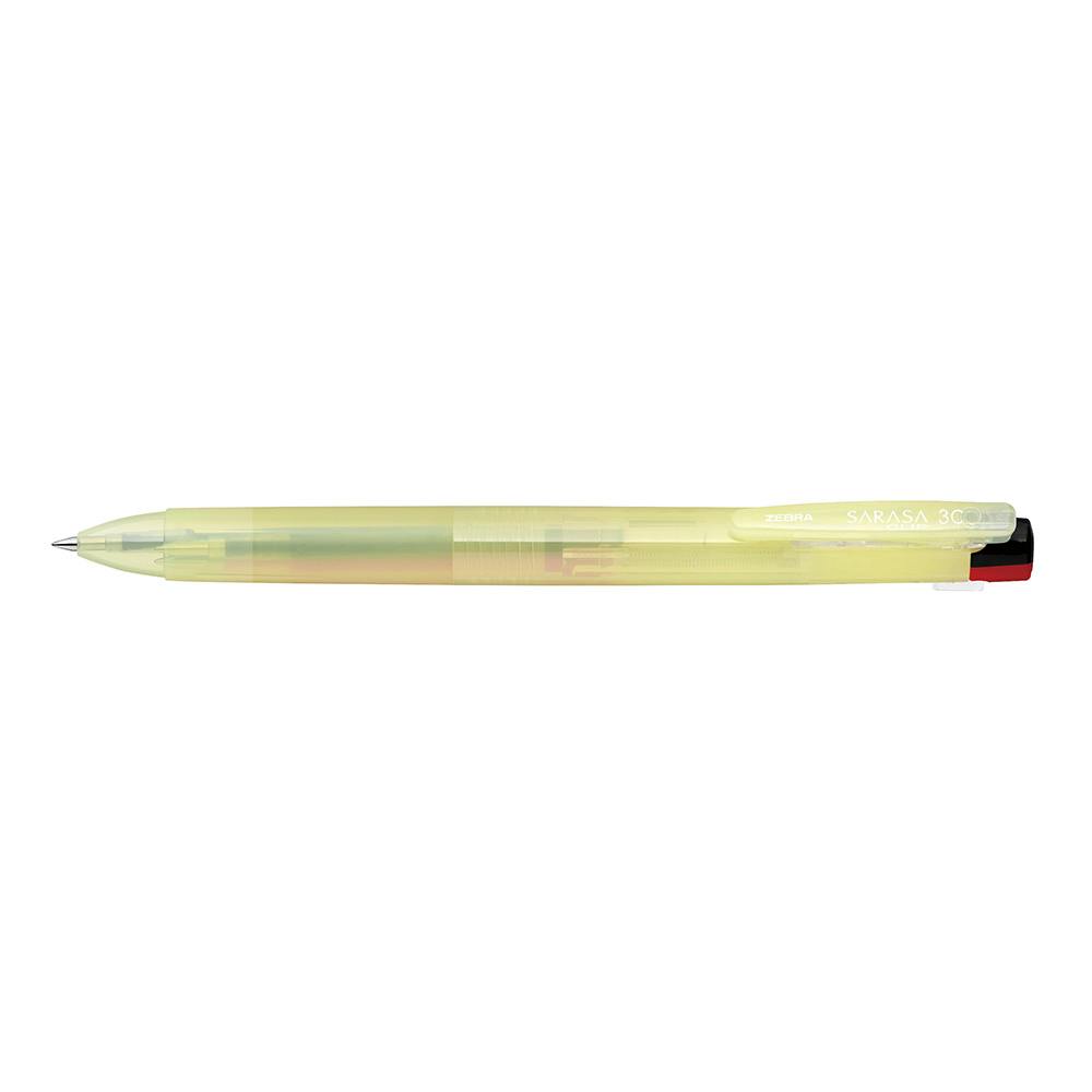 ゼブラ 3色ボールペン 数量限定 サラサクリップ 3C 0.5mm クリア