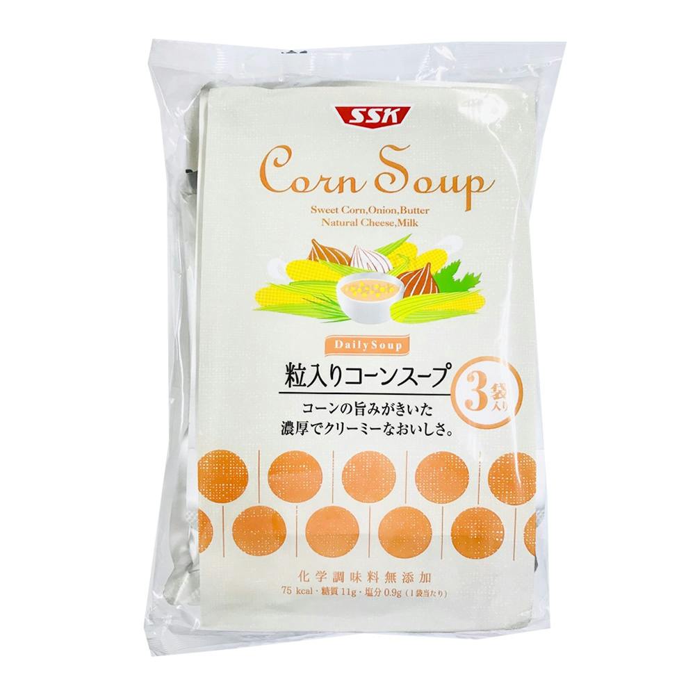Soup　粒入りコーンスープ　3袋入　食料品・食べ物　ホームセンター通販【カインズ】　清水食品　Daily