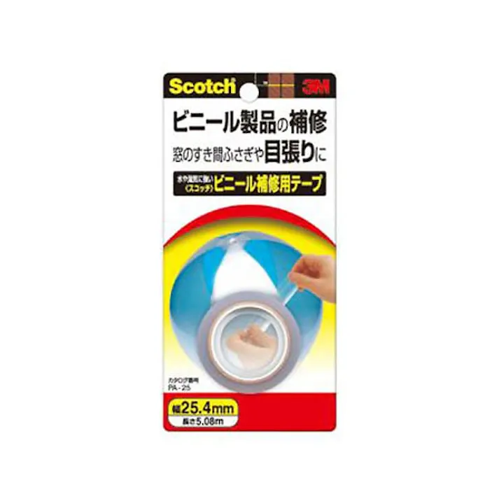 3M スコッチ ビニール補修用テープ PA-25 幅25mm×長さ5m
