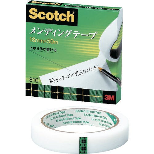 スリーエム ジャパン文具・オフィス事業部 メンディングテープ 18mmX50m 巻芯径76mm 810-3-18 事務用テープ スリーエム ジャパン文具・オフィス事業部 メンディングテープ 18mmX50m 巻芯径76mm 810-3-18 事務用テープ