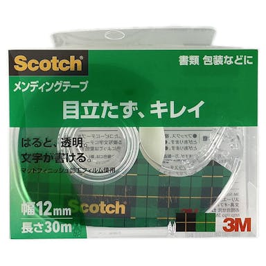 3M メンディングテープ 12mm×30m 810-1-12D