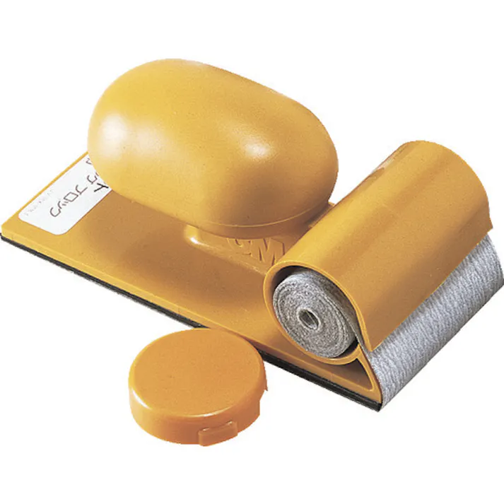 【CAINZ-DASH】スリーエム ジャパン研磨材製品事業部 スティキット サンディングブロック イエロー 64X140mm SAND YEL 64【別送品】