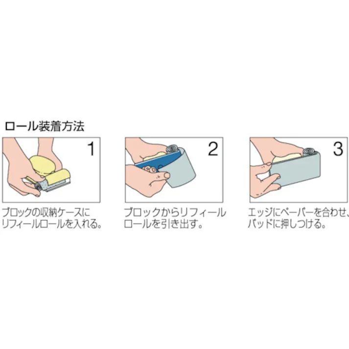 【CAINZ-DASH】スリーエム ジャパン研磨材製品事業部 スティキット サンディングブロック イエロー 64X140mm SAND YEL 64【別送品】