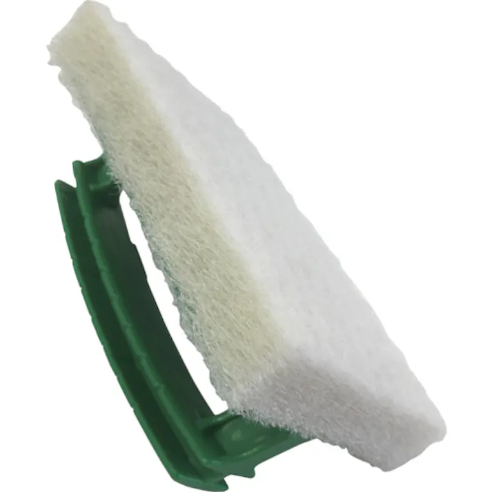 【CAINZ-DASH】スリーエム ジャパンコマーシャルケア販売部 たわし ハンドブラシ(一体型タイプ) 白パッド 95×150mm H/BRUSH WHI【別送品】