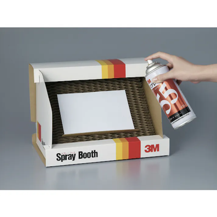 【CAINZ-DASH】スリーエム ジャパン文具・オフィス事業部 3Mスプレーのり スプレーブース 幅362×奥行250×高さ250mm BOOTH【別送品】