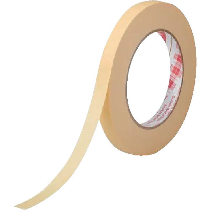 【CAINZ-DASH】スリーエム　ジャパンテープ・接着剤製品事業部 耐熱性クレープマスキングテープ　２１４ー３ＭＮＥ　１２ｍｍＸ５０ｍ 214-3MNE 12X50【別送品】
