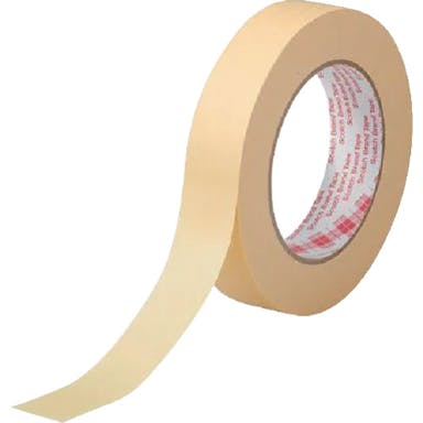 【CAINZ-DASH】スリーエム　ジャパンテープ・接着剤製品事業部 耐熱性クレープマスキングテープ　２１４ー３ＭＮＥ　２５ｍｍＸ５０ｍ 214-3MNE 25X50【別送品】