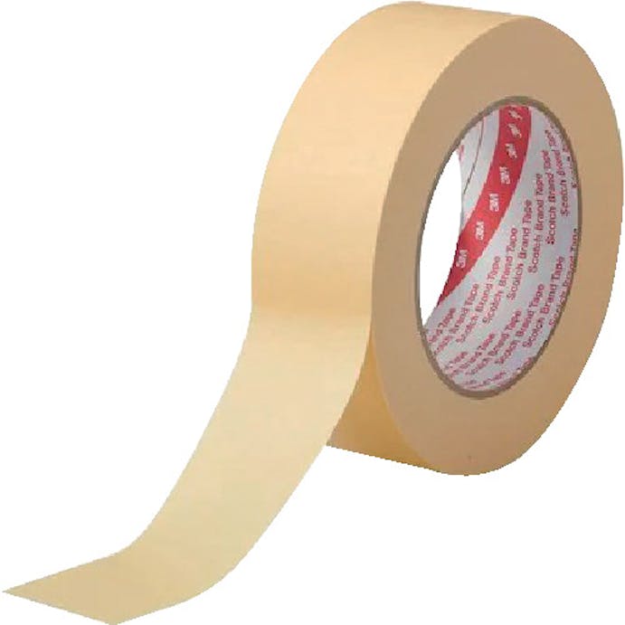 【CAINZ-DASH】スリーエム　ジャパンテープ・接着剤製品事業部 耐熱性クレープマスキングテープ　２１４ー３ＭＮＥ　３８ｍｍＸ５０ｍ 214-3MNE 38X50【別送品】