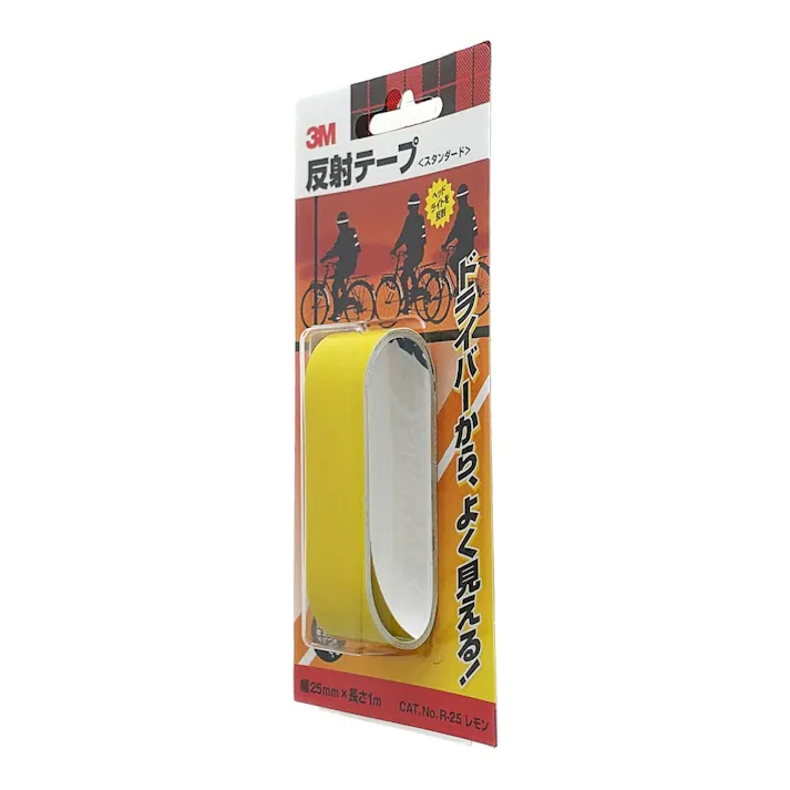 3M スコッチライト 反射テープ スタンダード レモン R25 LEM 幅25mm×長さ1m