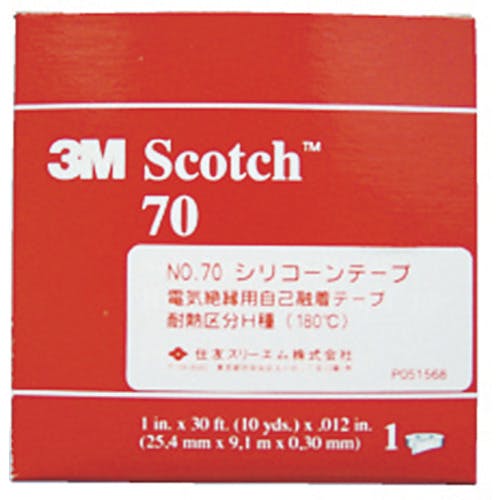 ３Ｍ シリコーン製自己融着テープ ｍｍＸ９ｍ 70 25 ( 7025