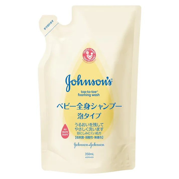 ジョンソン ベビー全身シャンプー 泡タイプ 詰替 350ml