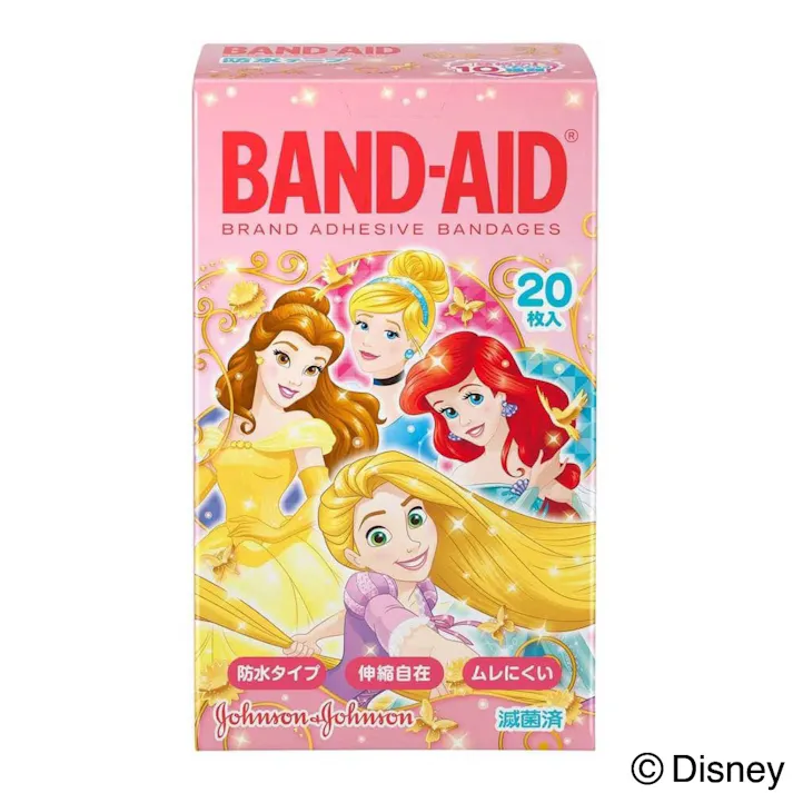 JNTLコンシューマーヘルス バンドエイド ディズニープリンセス 20枚