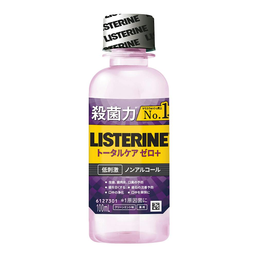 薬用リステリン トータルケアゼロプラス クリーンミント味 100ml マウスウォッシュ 薬用リステリン トータルケアゼロプラス クリーンミント味 100ml マウスウォッシュ
