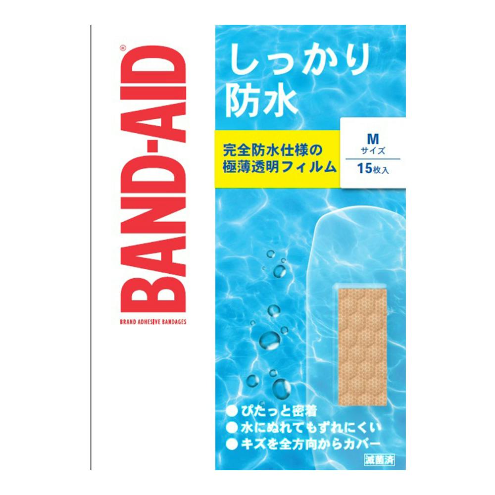 バンドエイド しっかり防水 ジャンボサイズ 6枚入 | 衛生用品
