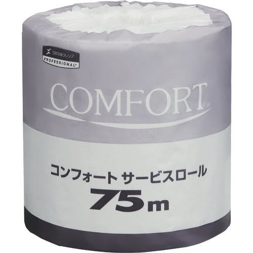 日本製紙クレシア トイレットペーパー コンフォートサービスロール 75m 1ケース80個入 11275 トイレットペーパー 日本製紙クレシア トイレットペーパー コンフォートサービスロール 75m 1ケース80個入 11275 トイレットペーパー