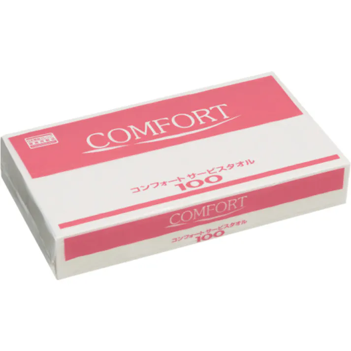 【CAINZ-DASH】日本製紙クレシア コンフォートタオル100 37115【別送品】