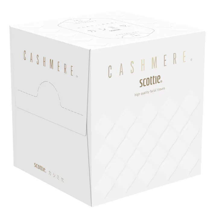 日本製紙クレシア スコッティ カシミヤ キューブ 160枚(80組)