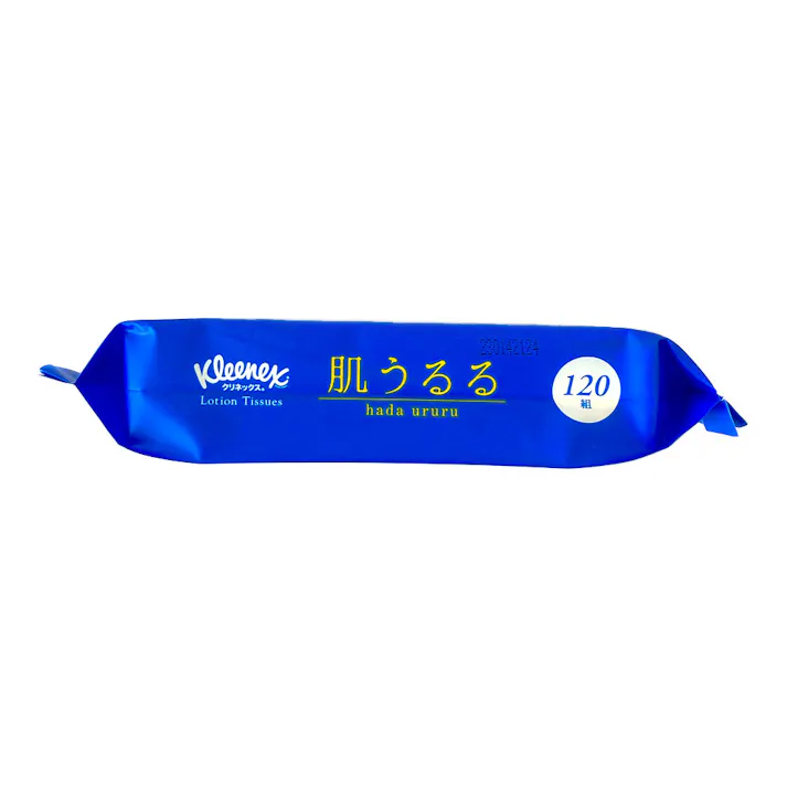 日本製紙クレシア クリネックス ティシュー ローション 肌うるる ソフトパック 120組
