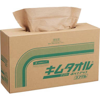 【CAINZ-DASH】日本製紙クレシア キムタオル　ポップアップシングル　１５０枚×４／１Ｃｓ（箱）＝６００枚（６１４２０／６１４２１） 61420【別送品】