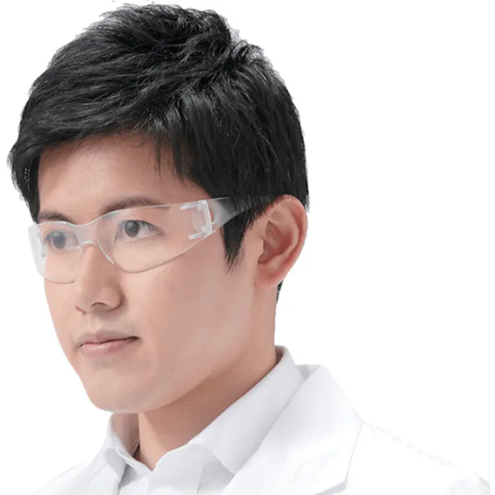 【CAINZ-DASH】日本製紙クレシア クリーンガード 二眼型保護めがねV10 エレメント 67601【別送品】