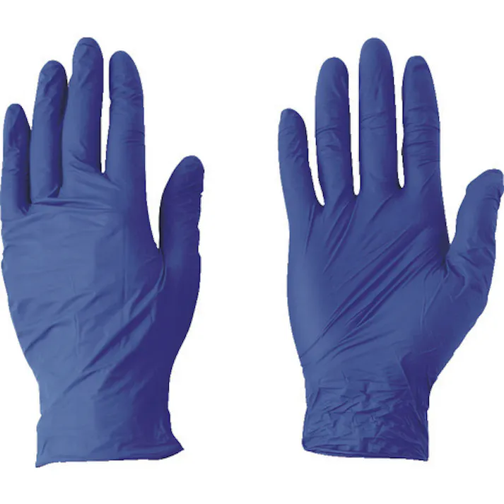 【CAINZ-DASH】日本製紙クレシア プロテクガード ダークブルー ニトリルグローブ Lサイズ(100枚入) 69370【別送品】