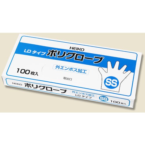 シモジマ ポリグローブ LD外エンボス入り SS 100枚入り 004771047 ポリプロピレン使い捨て手袋 シモジマ ポリグローブ LD外エンボス入り SS 100枚入り 004771047 ポリプロピレン使い捨て手袋
