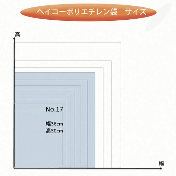 【CAINZ-DASH】シモジマ ポリ規格袋　ヘイコーポリ　０３　Ｎｏ．１７　紐なし　１００枚入り 006611701【別送品】