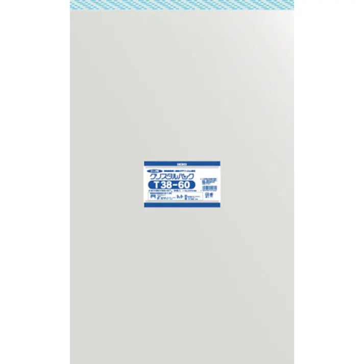 【CAINZ-DASH】シモジマ OPP袋 テープ付き クリスタルパック T38-60 50枚入り 6741500 T38-60【別送品】