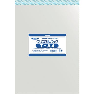 【CAINZ-DASH】シモジマ ＯＰＰ袋　テープ付き　クリスタルパック　Ｔ－Ａ４　１００枚入り 6743200 T22.5-31【別送品】