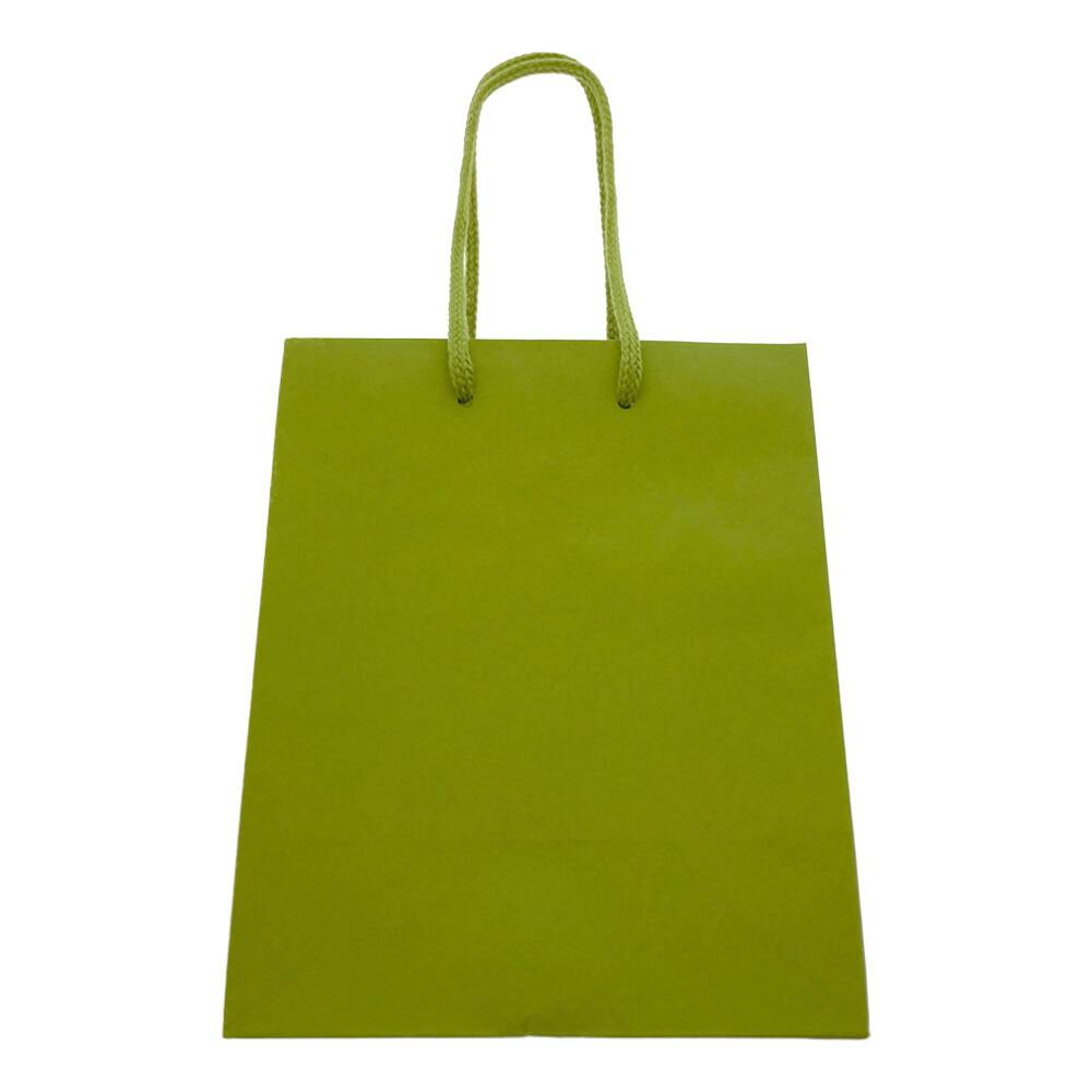 プレーンチャームバッグ 20cm×12cm ヒワ ギフトバッグ・袋 プレーンチャームバッグ 20cm×12cm ヒワ ギフトバッグ・袋
