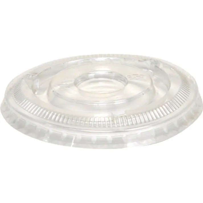 【CAINZ-DASH】シモジマ 透明カップ A-PET 平蓋 口径74mm用 穴なし 50個入り 004525017【別送品】